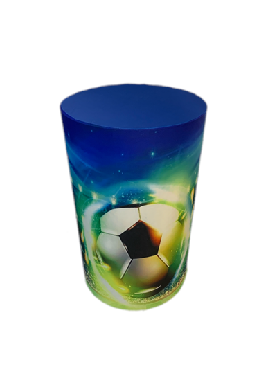 Capa de Cilindros Sublimado Futebol G - Pegue e Dekore