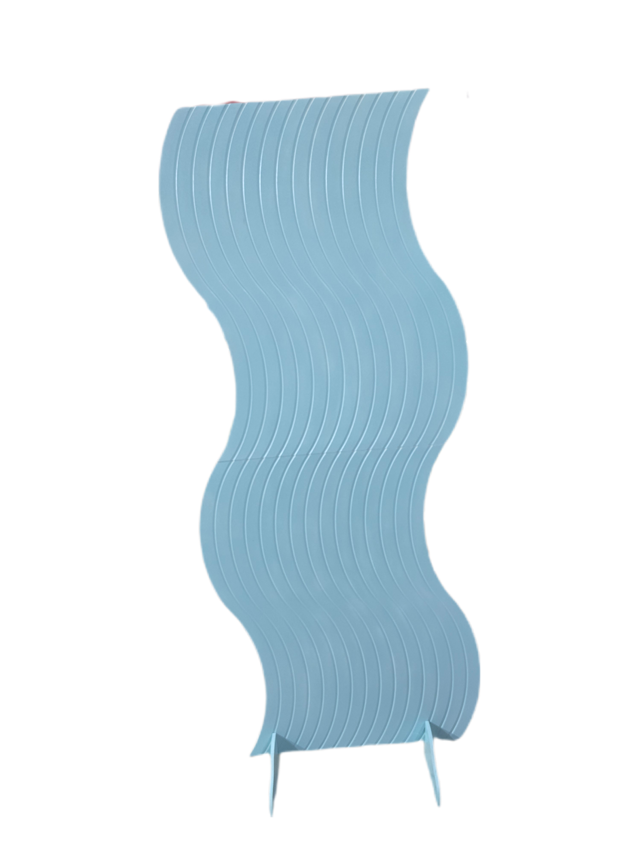 Painel Onda Frisado Azul Bb - Pegue e Dekore