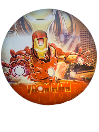 Painel Sublimado Homem de Ferro - Pegue e Dekore