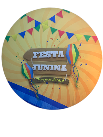 Painel Sublimado Festa Junina - Pegue e Dekore