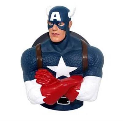 Busto Capitão América - Pegue e Dekore