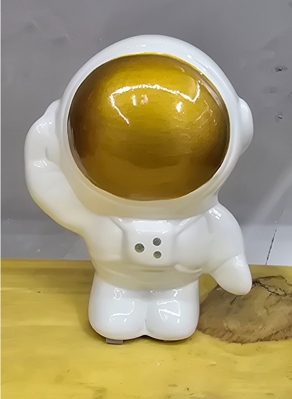 Astronauta Branco - Pegue e Dekore