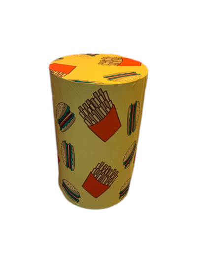 Capa de Cilindro Sublimada Méqui Donalds G - Pegue e Dekore