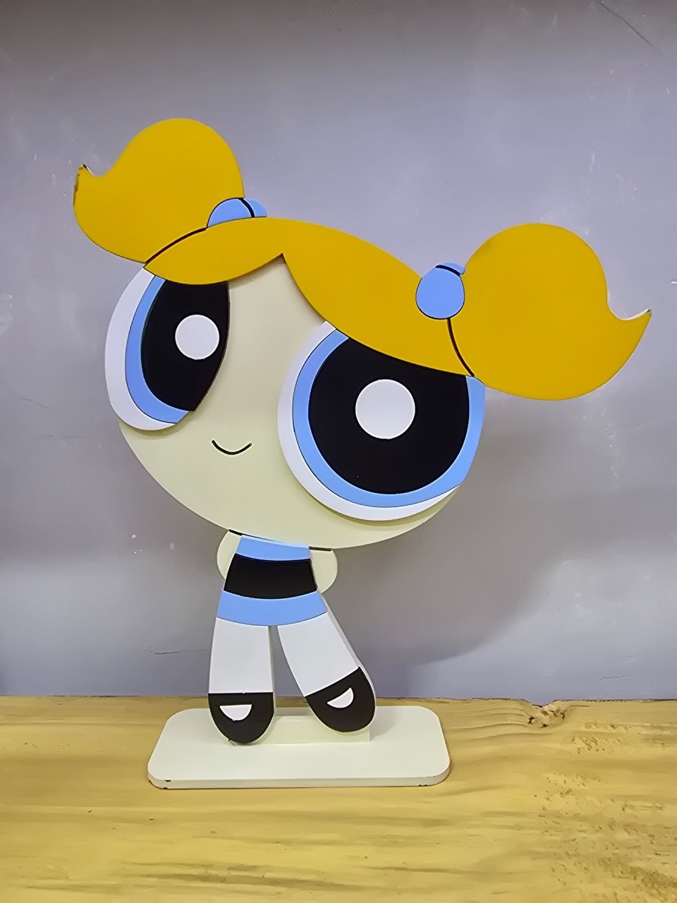 Display 3D Super Poderosas Lindinha - Pegue e Dekore
