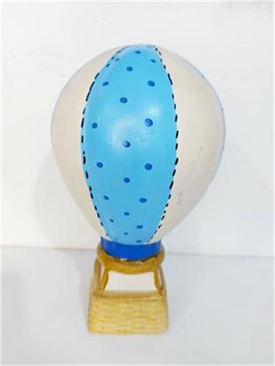 Balão Azul Bebê Com Bolinhas - Pegue e Dekore