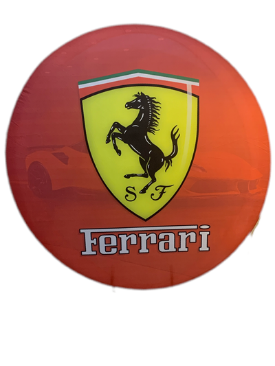 Painel Sublimado Ferrari - Pegue e Dekore