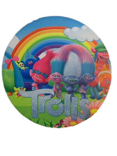 Painel Sublimado Trolls - Pegue e Dekore