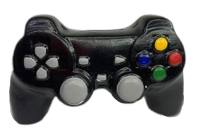 Controle Vídeo Game Preto - Pegue e Dekore