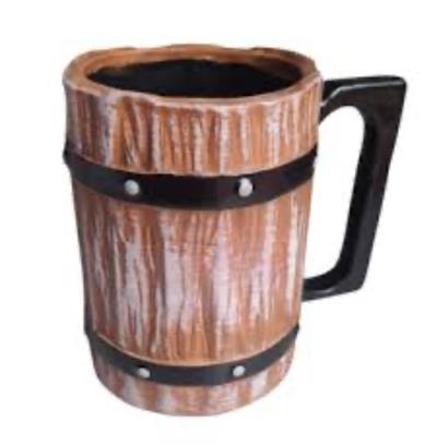 Caneca Pintura Barril - Pegue e Dekore