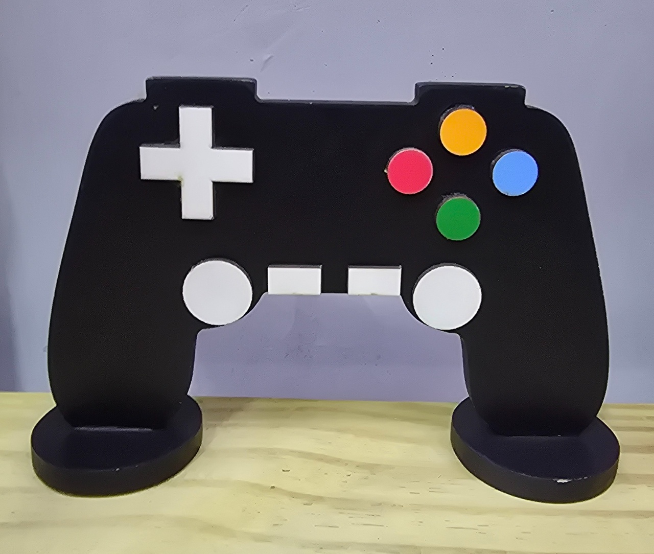 Display 3D Controle Vídeo Game  - Pegue e Dekore