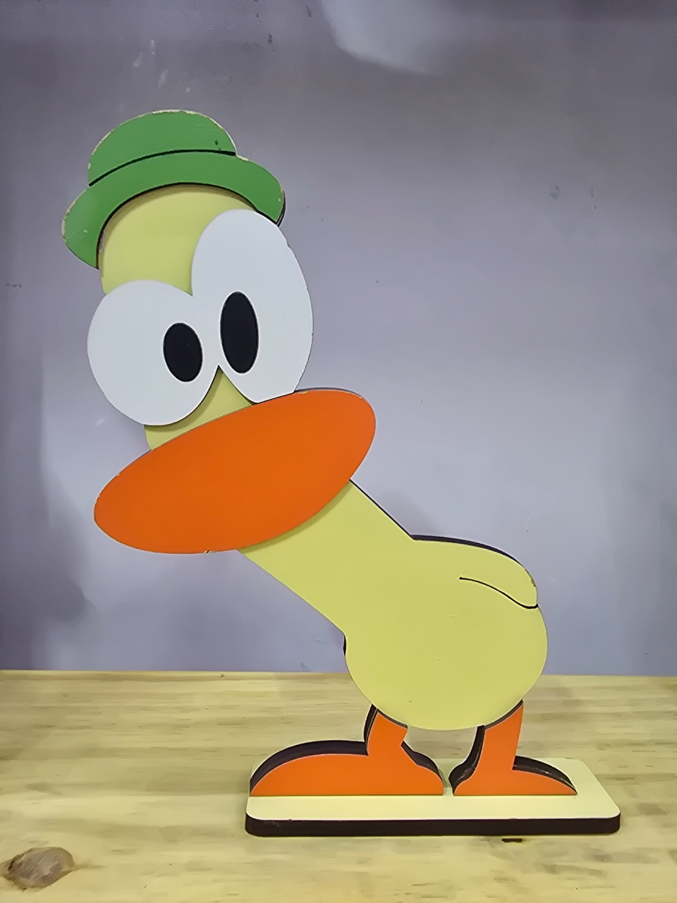 Display 3D Pato Pocoyo - Pegue e Dekore