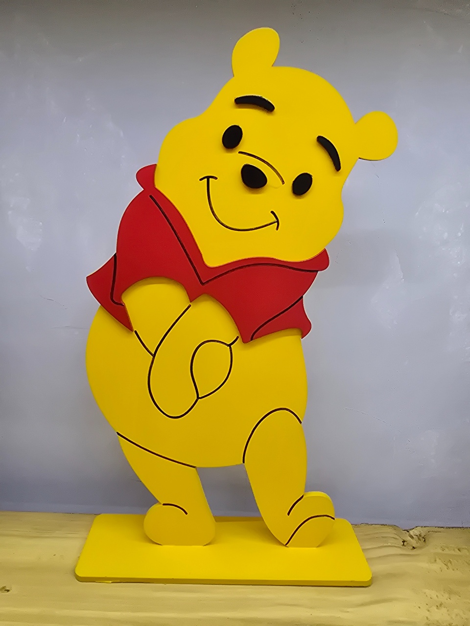 Display 3D Ursinho Puff - Pegue e Dekore