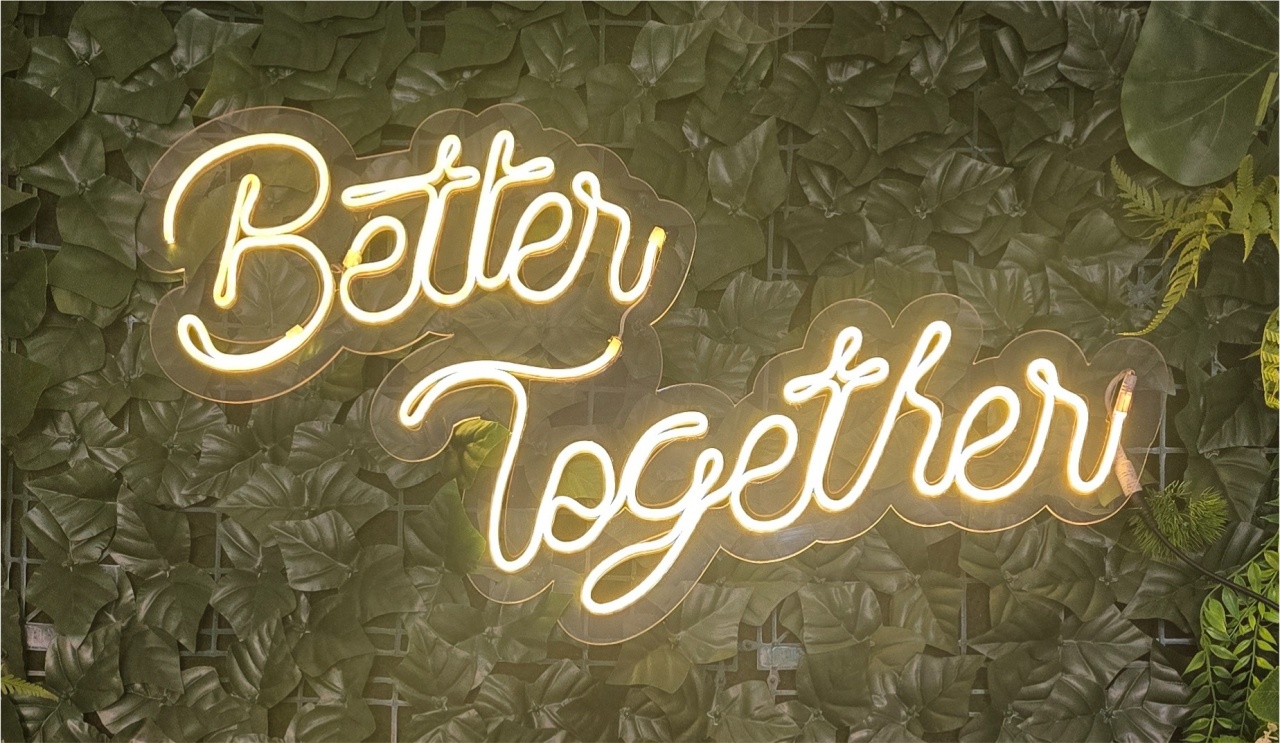 Led Neon Better Together - Pegue e Dekore