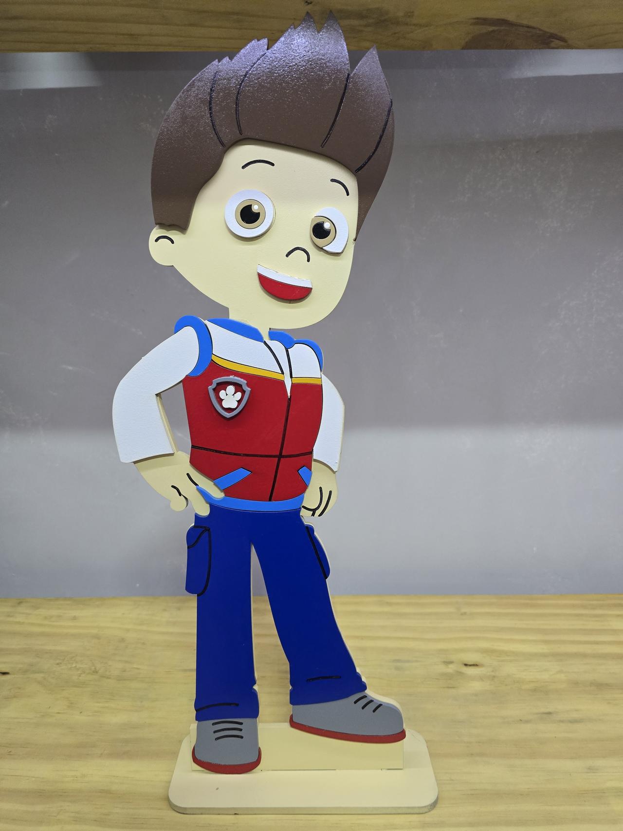 Display 3D Patrulha Canina Menino - Pegue e Dekore
