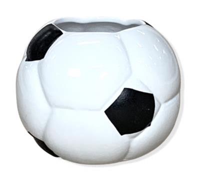 Vaso Bola de Futebol G - Pegue e Dekore