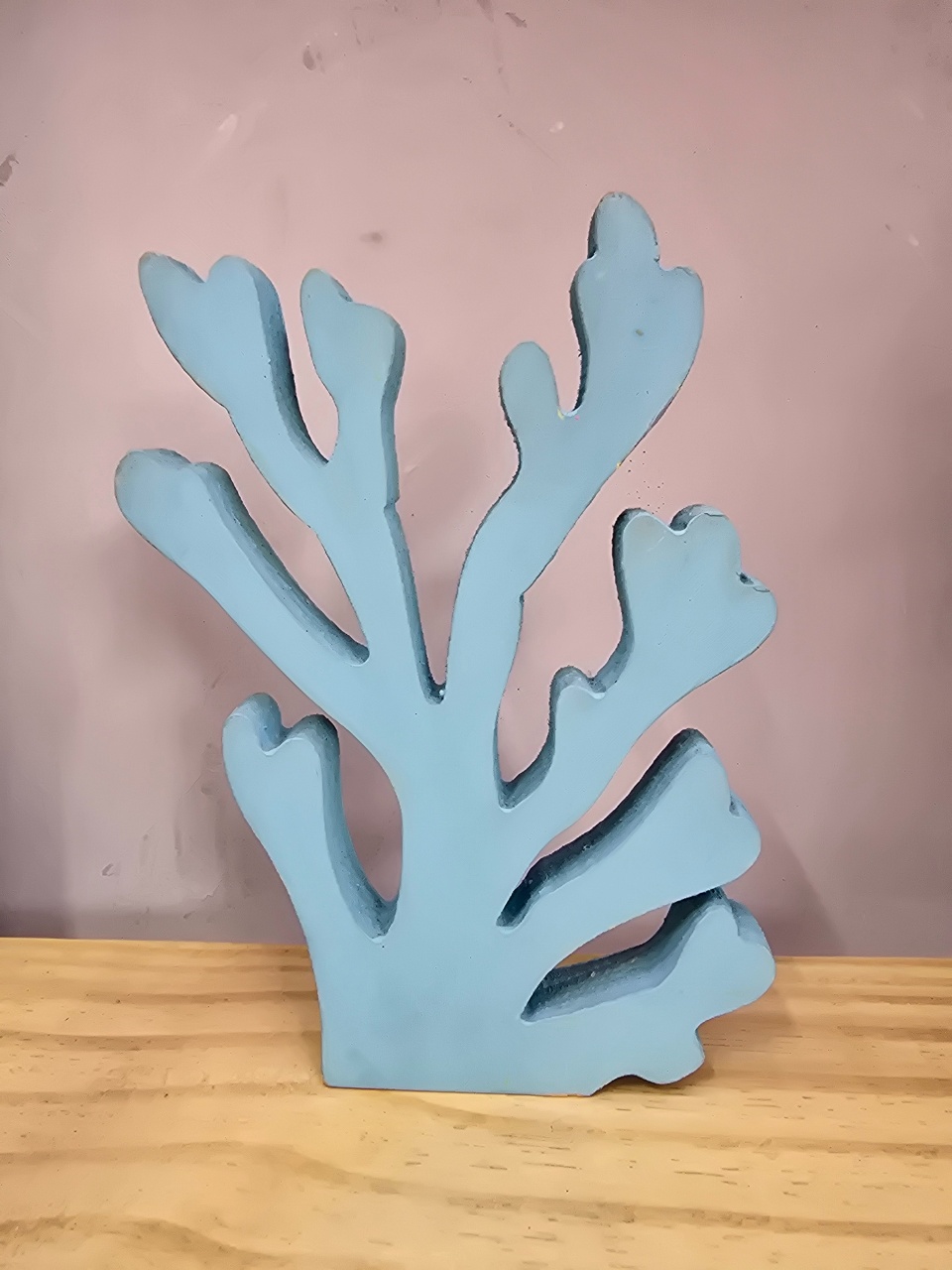 Display 3D Alga Marinha - Pegue e Dekore