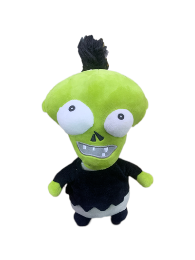 Pelúcia Zombie Verde Planta Vs Zombie - Pegue e Dekore