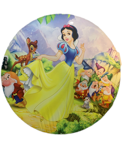 Painel Sublimado Branca de Neve - Pegue e Dekore