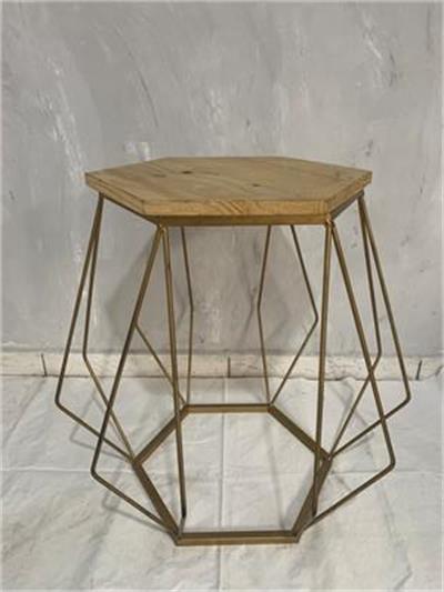 Mesa Garden Diamante Dourado G - Pegue e Dekore