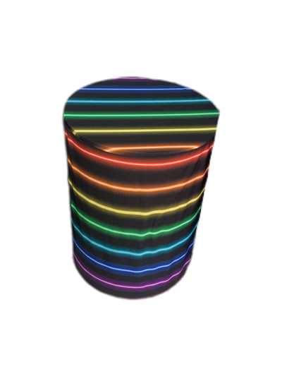Capa de Cilindro Sublimada Neon M - Pegue e Dekore