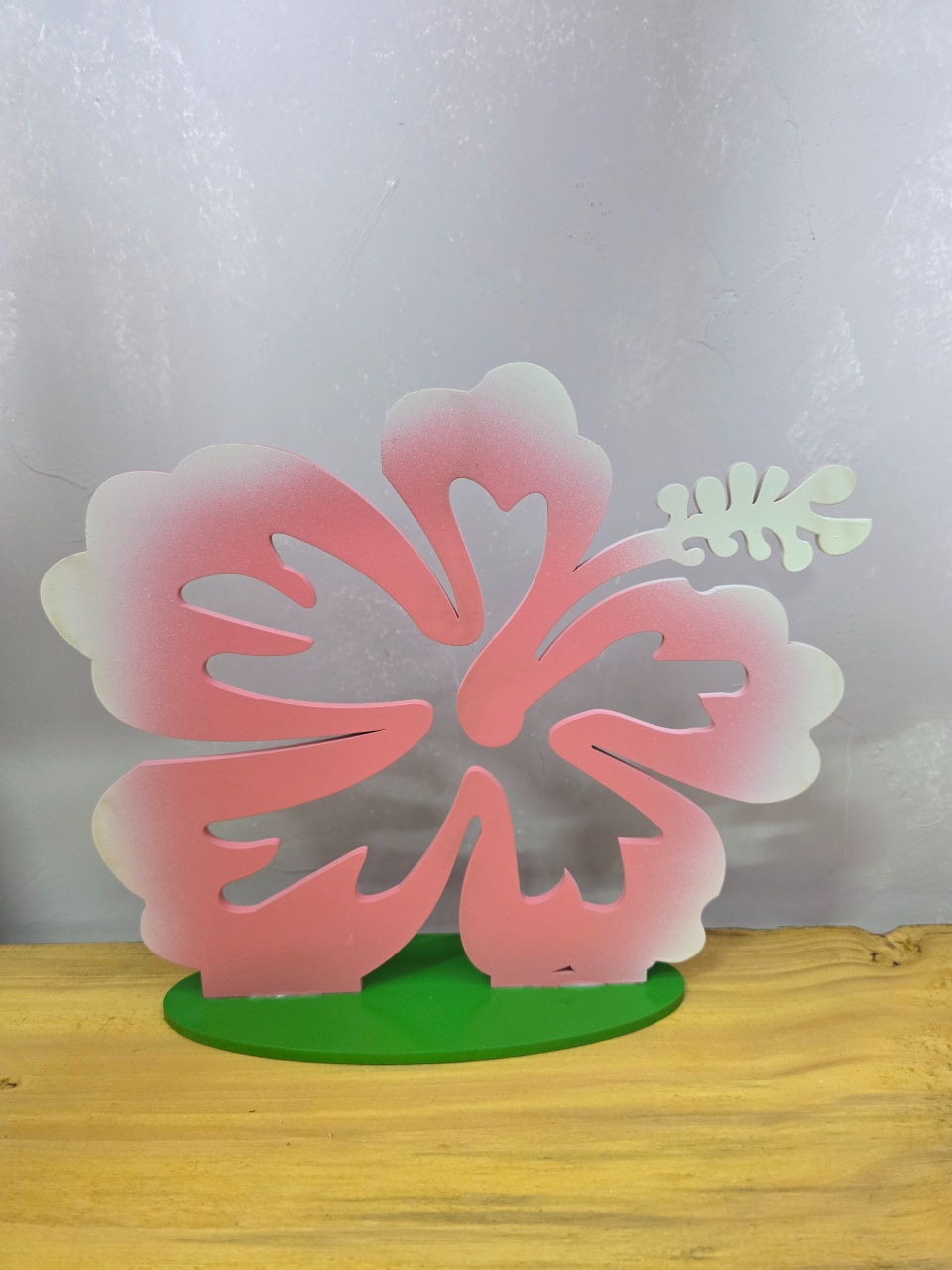 Display 3D Flor Tropical - Pegue e Dekore