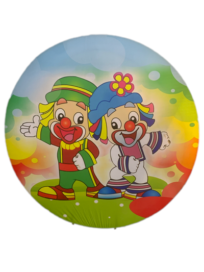 Painel Sublimado Patati E Patatá - Pegue e Dekore