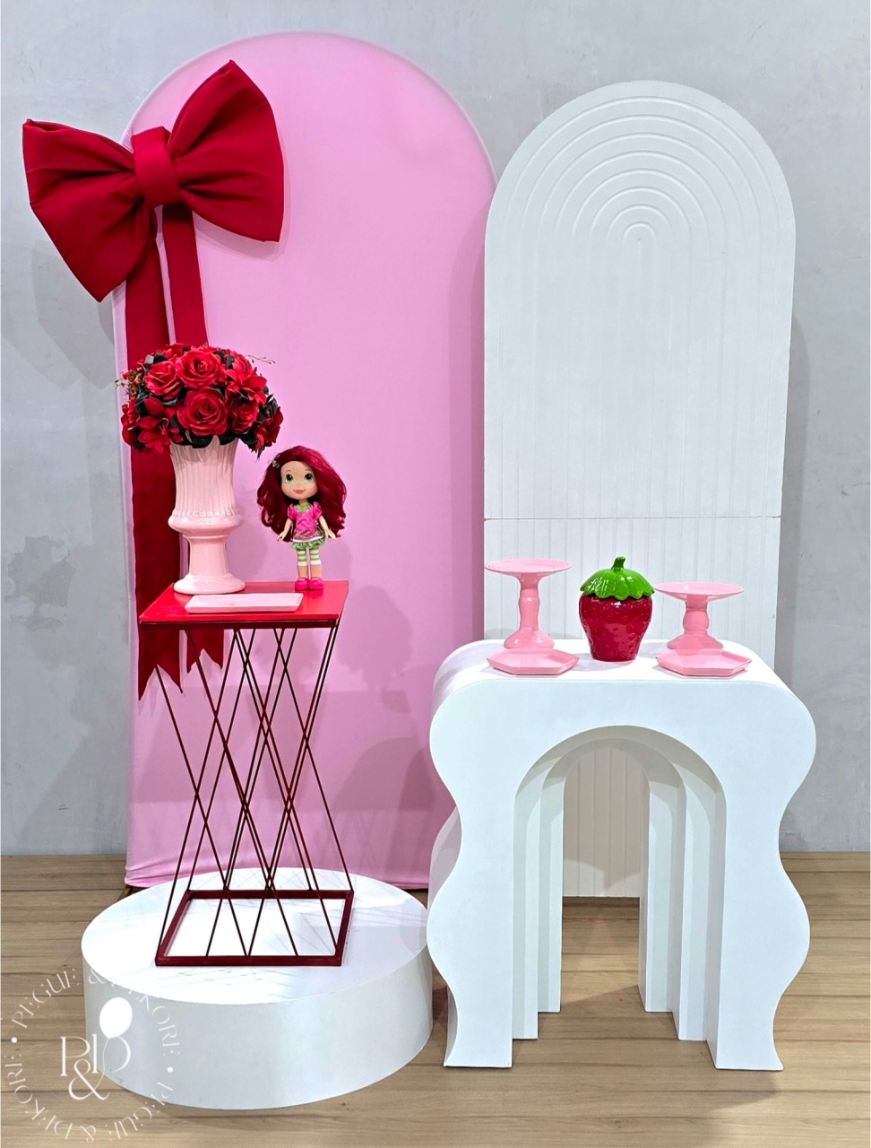 Kit Elegance Moranguinho (K4165) - Coleção:frutas - Pegue e Dekore