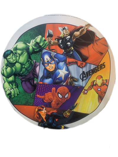 Painel Sublimado Vingadores - Pegue e Dekore