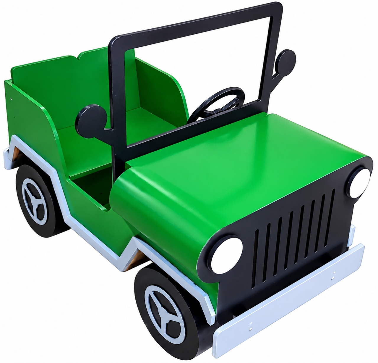 Jeep (Jipe) de Chão Cenário - Pegue e Dekore
