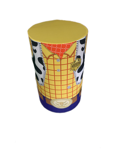 Capa de Cilindro Sublimada Toy Store G - Pegue e Dekore