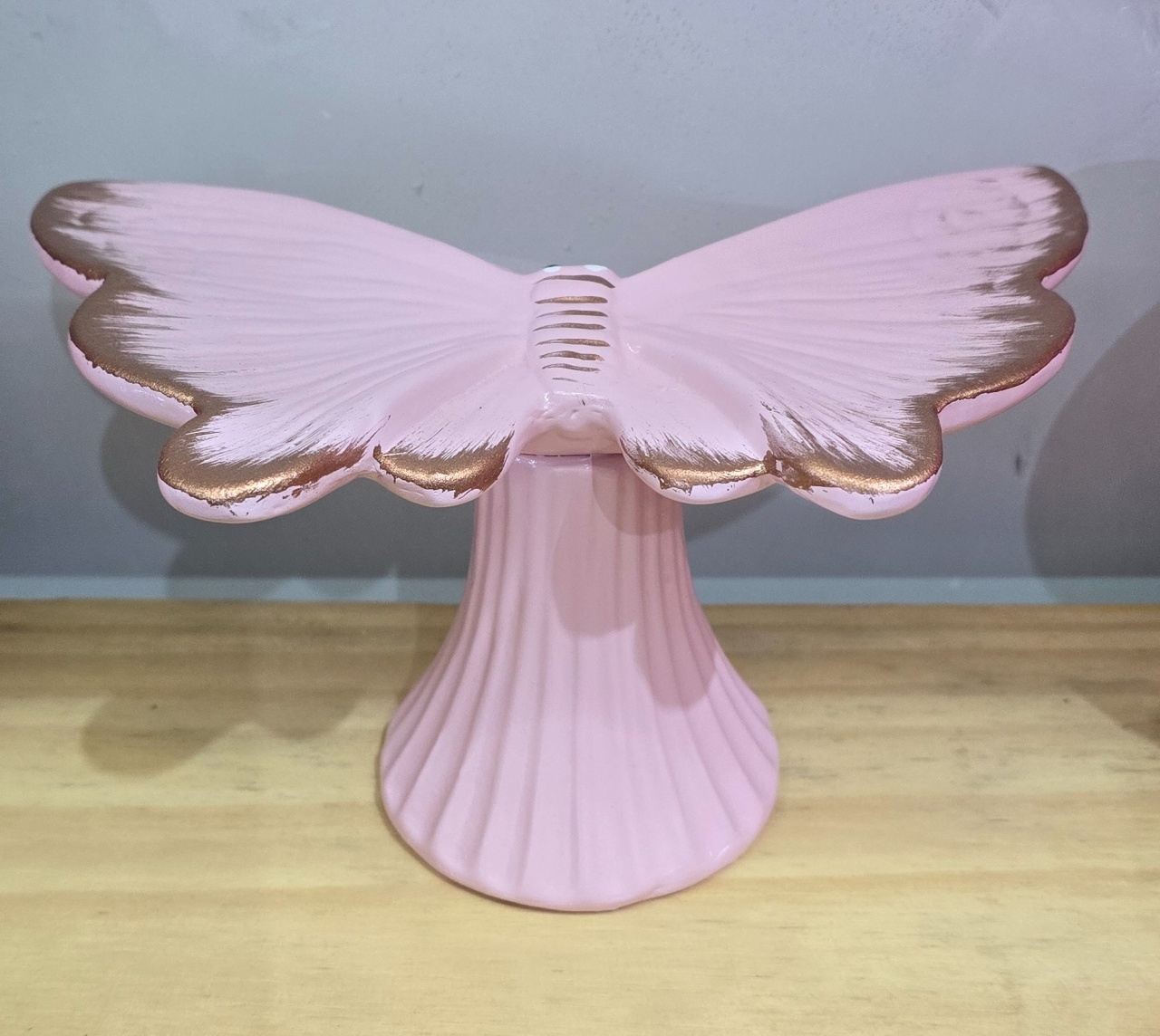 Boleira Borboleta Rosa Bb - Pegue e Dekore