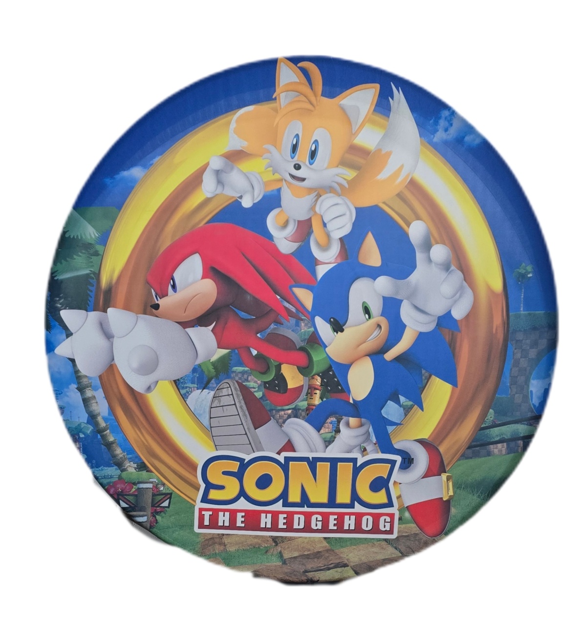 Painel Sublimado Sonic - Pegue e Dekore