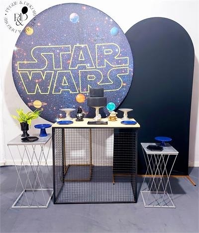 Star Wars (Mesas Telada/Mesas Trançadas/Painel Lateral) - Pegue e Dekore
