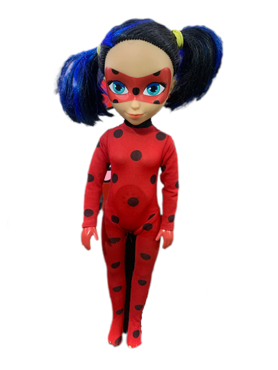 Boneca Lady Bug Miraculos - Pegue e Dekore