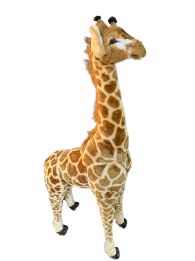 Pelúcia Girafa Em Pé - Pegue e Dekore