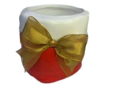 Vaso Decoração Natal - Pegue e Dekore