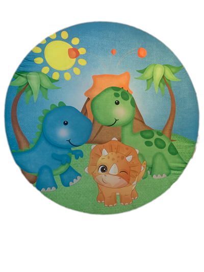 Painel Sublimado Dino Baby - Pegue e Dekore