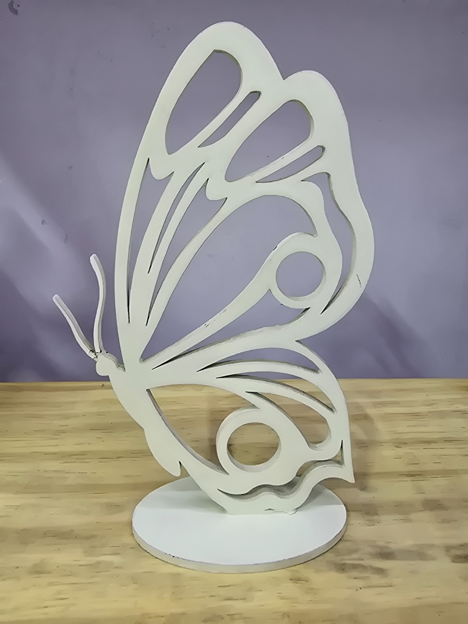 Display 3D Borboleta Vintage - Pegue e Dekore