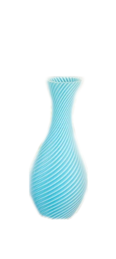 Vaso Torcido G Azul Bb - Pegue e Dekore