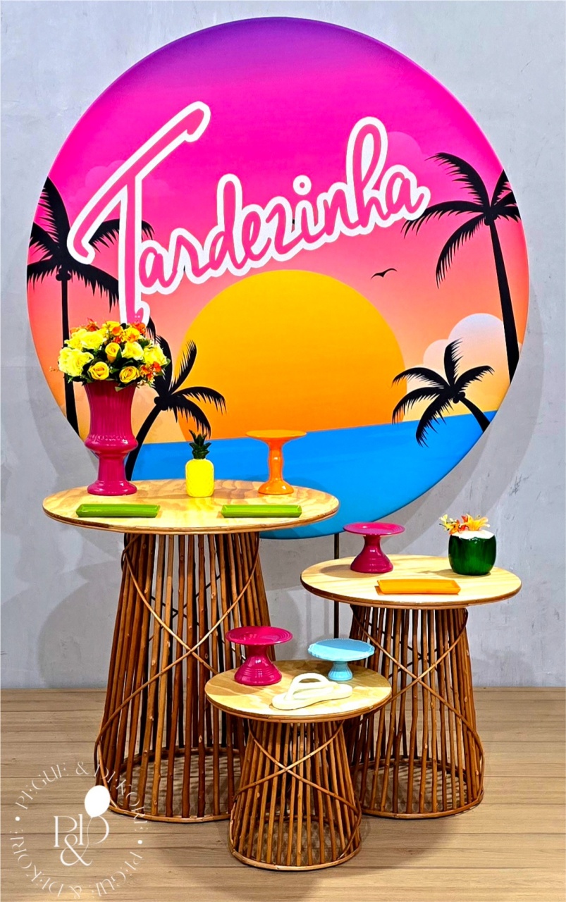 Kit Elegance Tardezinha Vime - Coleção: Praia & Diversão - Pegue e Dekore