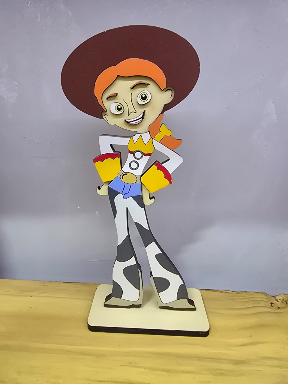 Display 3D Toy Story Jessy - Pegue e Dekore