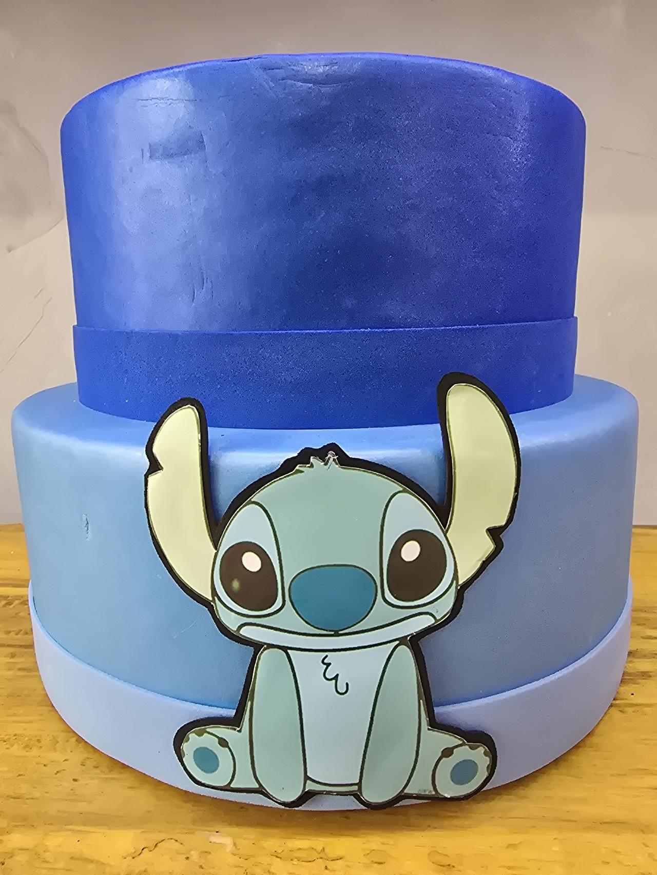 Bolo Fake Stitch - Pegue e Dekore