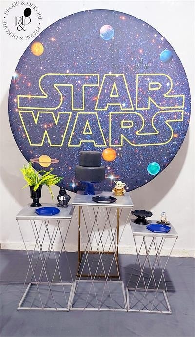 Star Wars (Mesas Trançadas) - Pegue e Dekore