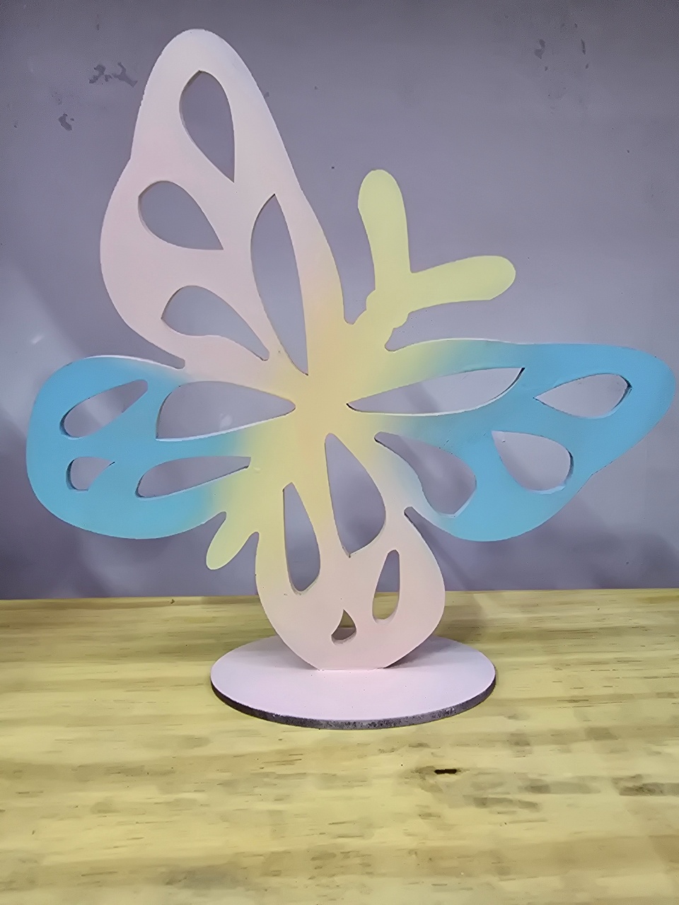 Display 3D Borboleta Candy G - Pegue e Dekore