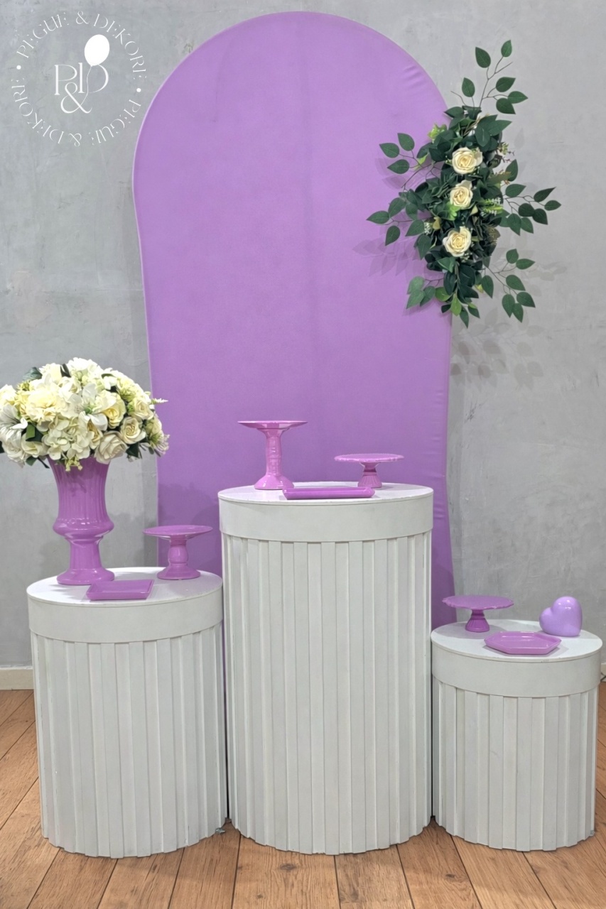 Kit Essencial Feminino Lilás - Coleção: Aura - Pegue e Dekore