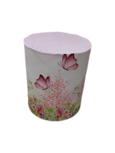 Capa de Cilindro Sublimada Jardim Encantado P - Pegue e Dekore