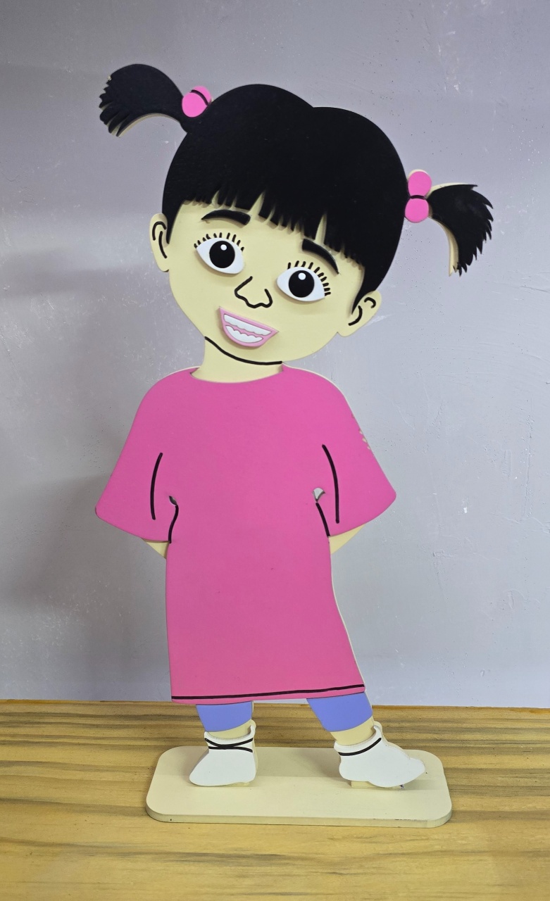 Display 3D Monstrons Sa Boo - Pegue e Dekore