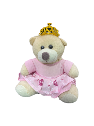 Pelúcia Ursinha Princesa M - Pegue e Dekore