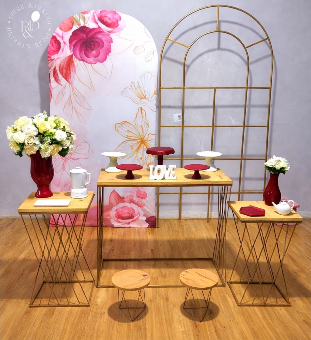 Kit Elegance Chá de Cozinha/ Casa Nova (K9106) - Coleção:casa E Amor - Pegue e Dekore