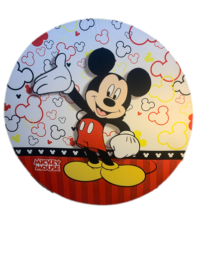 Painel Sublimado Mickey - Pegue e Dekore